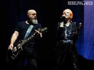 Shirley Manson and Steve Marker of Garbage