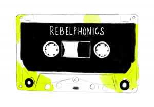 rebelphonics cassette graphic