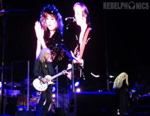 Waddy Wachtel and Stevie Nicks pay tribute to Tom Petty at the Ascend Amphitheater in Nashville, TN on Oct 16, 2022