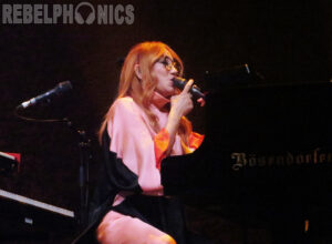 Photo by Annie Govekar for Rebelphonics.com Tori Amos performs at the Beacon Theatre in New York City. 6/29/23