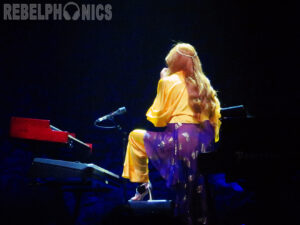 Photo by Annie Govekar for Rebelphonics.com Tori Amos performs at the Beacon Theatre in New York City. 6/28/23