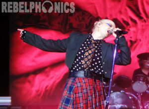 Photo by Annie Marie Govekar. Shirley Manson of Garbage performs at Pine Knob Music Theatre in Clarkston, MI. 7/6/23