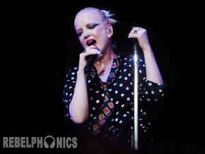 Photo by Annie Marie Govekar. Shirley Manson of Garbage performs at Pine Knob Music Theatre in Clarkston, MI. 7/6/23