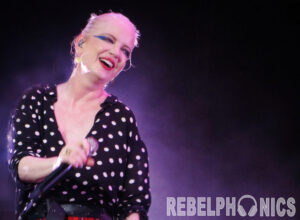 Photo by Annie Marie Govekar. Shirley Manson of Garbage performs at Pine Knob Music Theatre in Clarkston, MI. 7/6/23