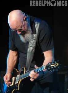 Photo by Annie Marie Govekar. Steve Marker of Garbage performs at Pine Knob Music Theatre in Clarkston, MI. 7/6/23