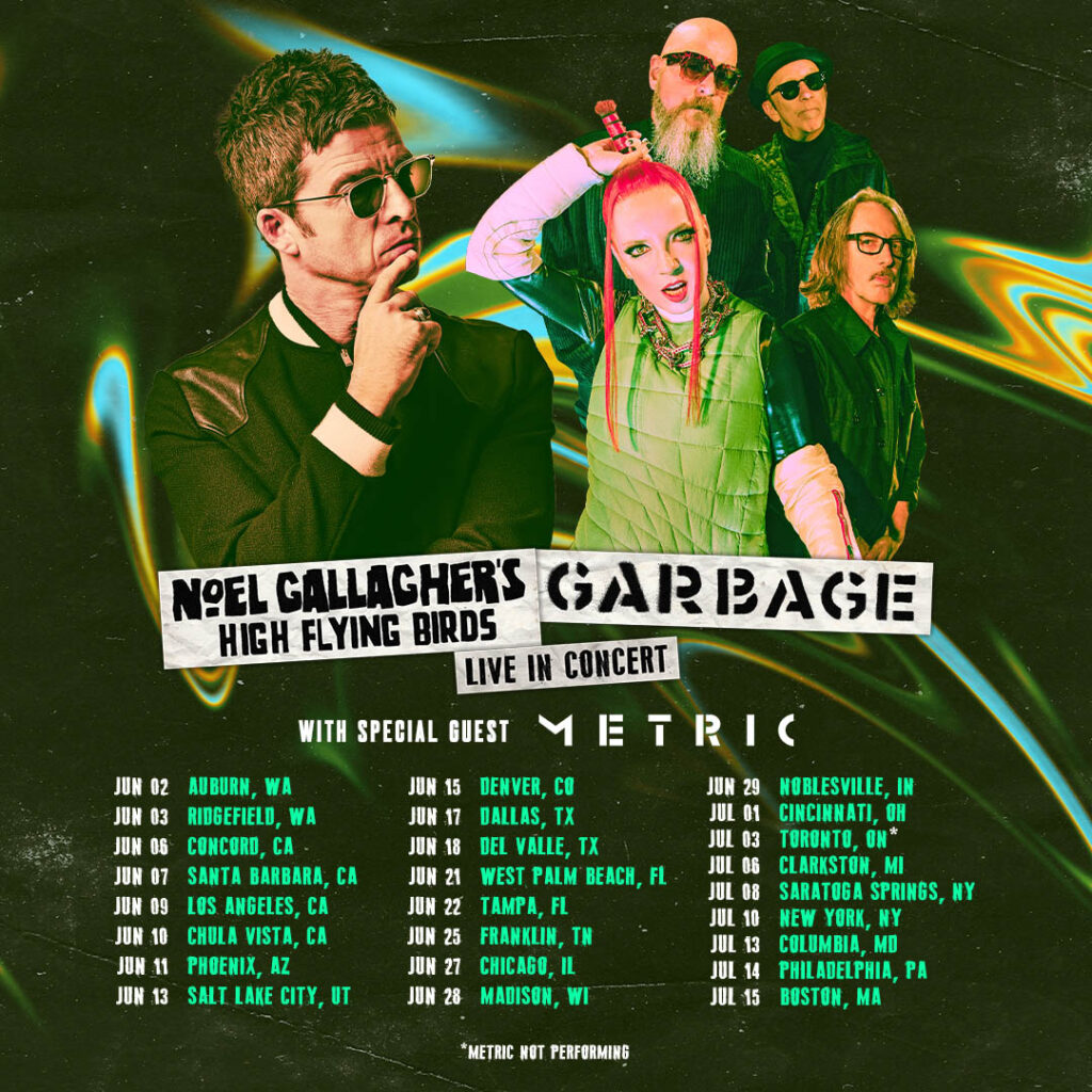 Garbage Summer 2023 Tour Dates