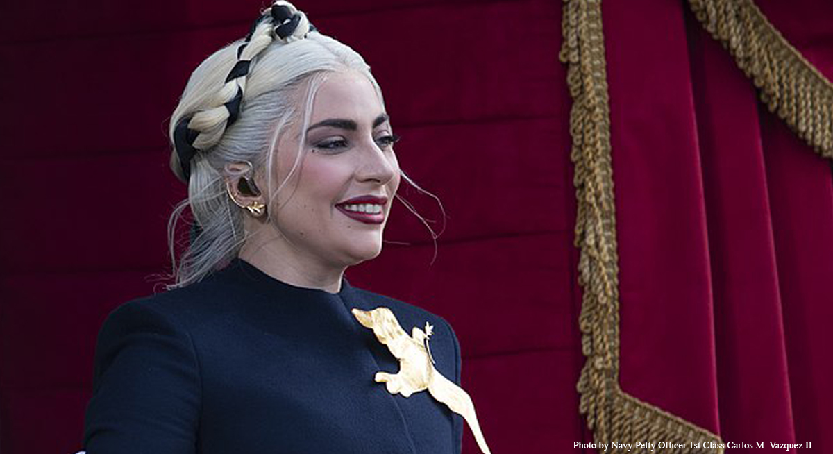 Lady Gaga Photo by Navy Petty Officer 1st Class Carlos M. Vazquez II