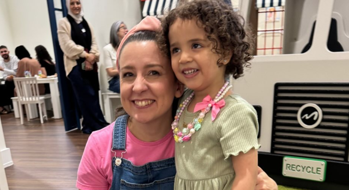 Ms. Rachel and Rahaf