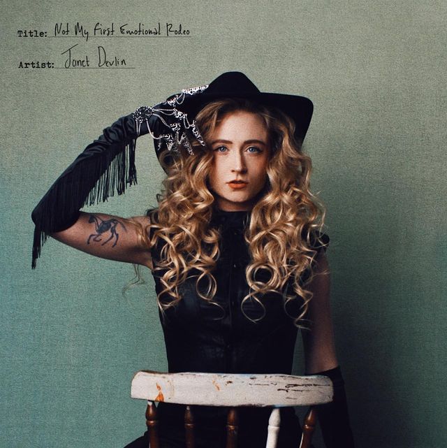 Janet Devlin Album art for Not My First Emotional Rodeo