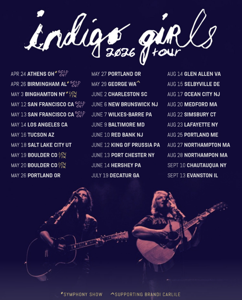 Indigo Girls Tour Dates