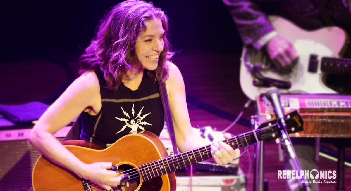 Ani DiFranco - Nashville TN - Concert Review Cover Photo. Photo by Annie Marie Govekar @anniemgo